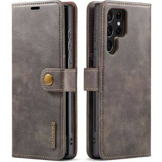 DG MING Samsung S23 Ultra 2-i-1 Magnet Pungetui - Grå