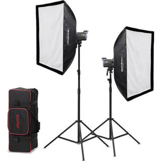 Godox Kit 2 x Litemons LED light Bi-Color + accessories LA150Bi-K2