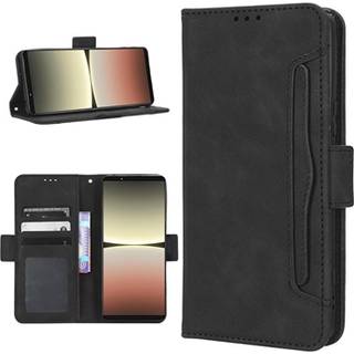 Vintage Series Sony Xperia 5 IV Pung med Kortholder - Sort