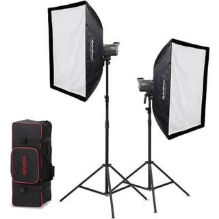 Godox LA200D - Kit 2 x Litemons daylight LED light with accessories