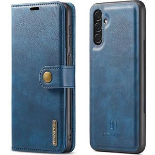 DG MING Samsung A04s 4G 2-i-1 Magnet Pungetui - Blå