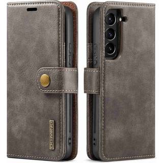 DG MING Samsung S23 2-i-1 Magnet Pungetui - Sort