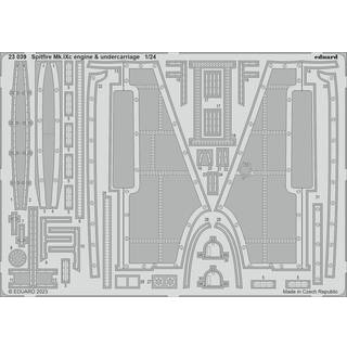 Spitfire Mk.IXc engine & undercarriage 1/24 AIRFIX