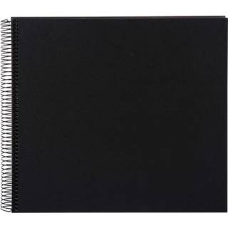 goldbuch Spiral album Bella Vista without window 35x30 40 black pages black