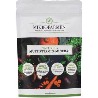 Mikrofarmen Naturlig Multivitamin-Mineral, 125 g