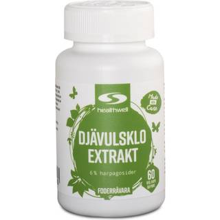 Healthwell Djævleklo Ekstrakt, 60 kapsler
