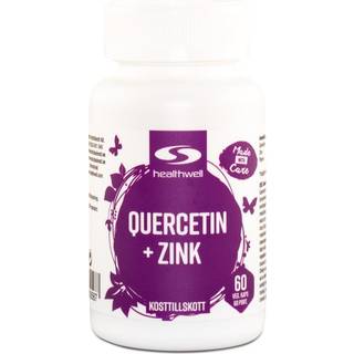 Healthwell Quercetin+Zink, 60 kapsler