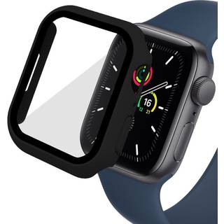 Apple Watch 9/8/7 (45mm) ENKAY Cover & Hærdet Glas - Sort