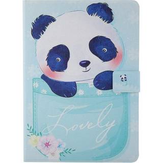 iPad 10.2 (2021 / 2020 / 2019) / Air (2019) / Pro 10.5" (2017) Læder Cover m. Stand - Lovely Panda