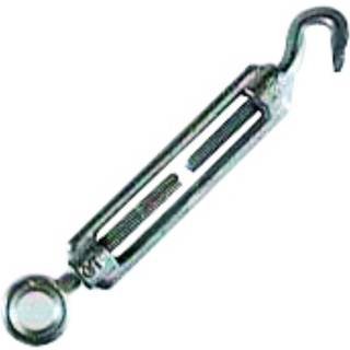 NKT Bardunstrammer M/øje/krog M5 X 70 Mm Elforzinket