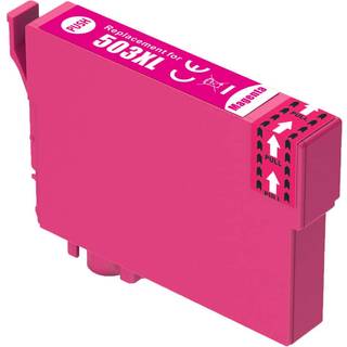 Epson 503XLM / C13T09R34010 magenta XL blækpatron - Kompatibel