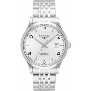 Longines L2.821.4.76.6 Record Sølvfarvet/Stål Ø40 mm