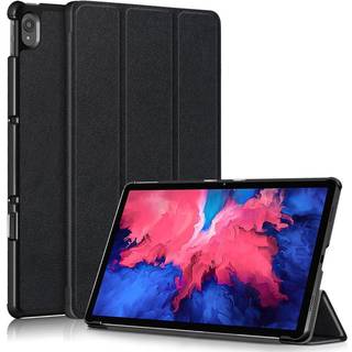 Lenovo Tab P11 / P11 (5G) / P11 Plus Flip Cover m. Tri-fold og Vågeblus - Sort