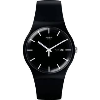 Swatch Mono Black Again Black Dial Unisex Watch SO29B704