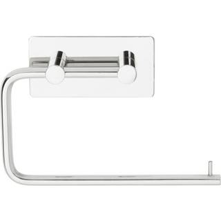 Danbad toiletrulleholder, selvklæbende, krom look
