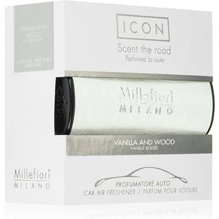 Millefiori Icon Vanilla & Wood luftfrisker til bil 1 stk. - 1 stk.