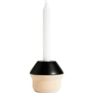 Oyoy Tippetop Lysestage No 2 - Lysestager Bøg Sort - 1100167