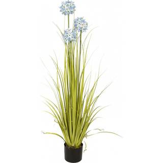 Europalms Allium grass, artificial plant, blue, 120 cm TILBUD NU