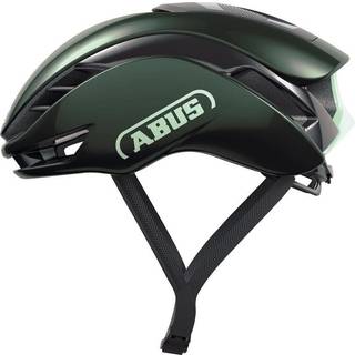 ABUS GameChanger 2.0 Cykelhjelm, Moss Green L - Aero Blade Gitterstruktur, AirBoost Ventilationssystem, Made in Italy