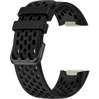 Silikoneurrem til Fitbit Charge 5 /6 - Sort