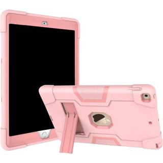 iPad 10.2" (2021 / 2020 / 2019) Håndværker Cover m. Kickstand Lyserød