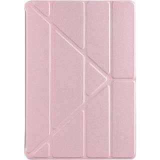 iPad 10.2 (2021 / 2020 / 2019) Cover - Fleksibelt Origami Cover - Rose Gold
