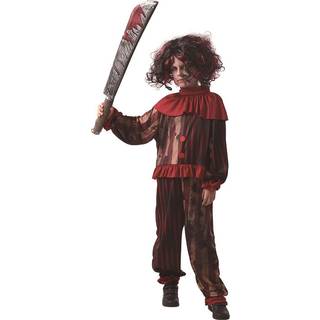 Halloween Klovnekostume-Str. 146/152 cm.