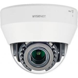 Hanwha Vision Dome Kamera LND-6072R 3,2 - 10,0mm Überwachungskamera mit 2 Megapixel Auflösung. professionelle Kamera für außen - weiß