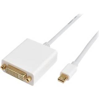 Prokord Displayport Kabel 1m. Mini Displayport Dvi-d Hvid