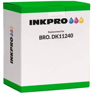 Brother DK11240 Hvid 102 x 50mm, 600 stk. adresseetiket - Kompatibel