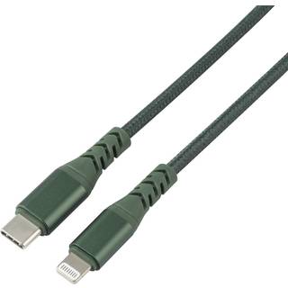 Dacota Platinum kabel USB-C - Lightning 2M, grøn ➞ På lager - klar til levering og afhentning