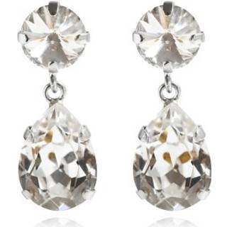 Classic Drop øreringe crystal rhodium
