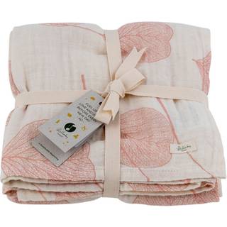 Muslin svøb-Lulluby Planet- 120x120cm - Rose Quartz-100 % GOTS-certificeret økologisk bomuld