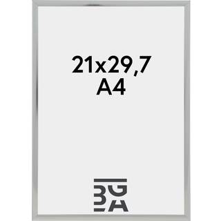 Ramme Aluminum Silver 21x29,7 cm (A4)