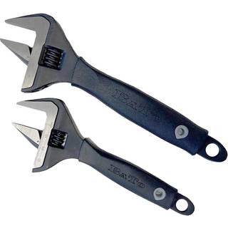 Skiftenøgler m/softgrip, 6"/150mm + 8"/200mm, 2stk