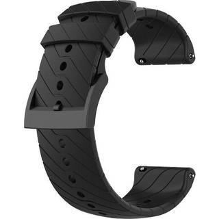 Suunto 7/9/9 Baro/D5 armbånd silikone Sort