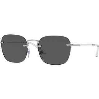 VOGUE EYEWEAR Mand VO4217S 323/87 Outlet solbriller Metal Sølv Grå Pilot Normal