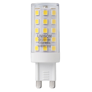 LED pære - G9 - 4w (420lm) - 4000K - Dæmpbar - Unison