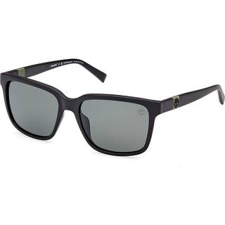 Timberland TB9322-H Polarized 02R 57 Solbriller Mænd Black - Matte Black - 57mm