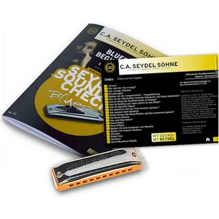 Seydel Soundcheck Vol. 1 Blues Beginner Pack C Diatonisk mundharmonika