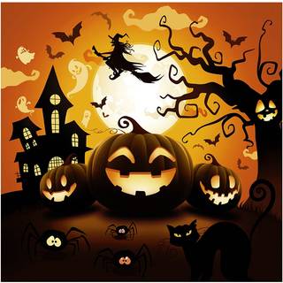Happy Halloween Kürbis Servietten 12 St.