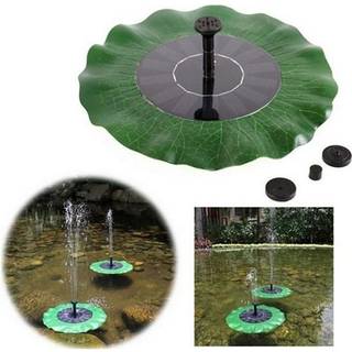 Lotus-Springvand med solcelleladning