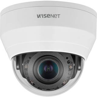 Hanwha Vision Dome Kamera QND-8080R 3,2 - 10,0mm Überwachungskamera mit 5 Megapixel Auflösung. professionelle Kamera für außen - weiß