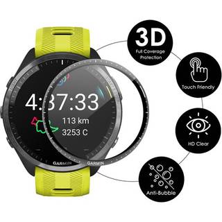 Skærmbeskytter 3D til Garmin Forerunner 965 - 2-pak