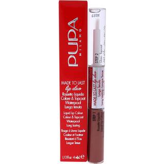 PUPA Milano Læber Lipgloss Made To Last Lip Duo No. 012 Natural Nude 8 ml () - 8 ml