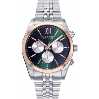 Herrernes Viceroy 42423-63 Sort Sølv Ur (Ø 41 mm)