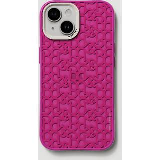 Nudient Form Case iPhone 15 Bagside Cover - Barbie Monogram
