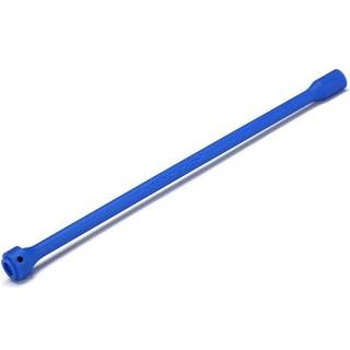 Traxxas - TRX6756 - Driveshaft, center, plastic (blue)/ screw pin