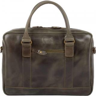 Buckle & Seam Crazy Horse Everett Dokumentmappe grøn