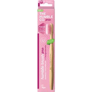 Bambus Tandbørste Humble Co. PRO Hexatec Spiral PINK